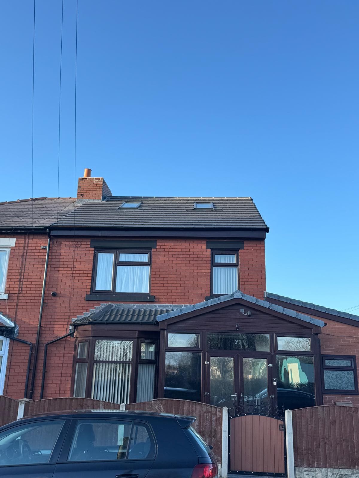 Sky Construction — completed Manchester home